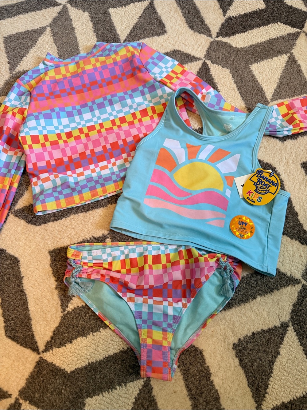 Banana Boat 3 piece Bathing Suit